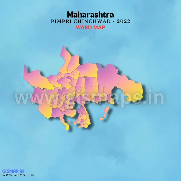 Pimpri Chinchwad Ward Map GIS Data